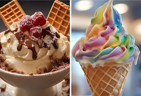 Textura ligera y aireada característica del helado soft con Supergelmix