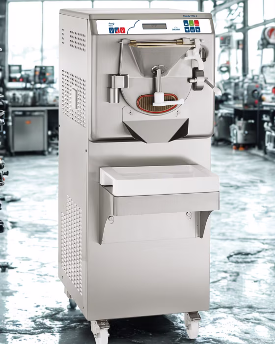 Mantecadora profesional para gelato artesanal