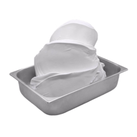 Pasta de chocolate blanco para helado cremoso